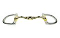 D Ring Snaffle Bit 14mm Curved Turtle Mouth | LOBO UK