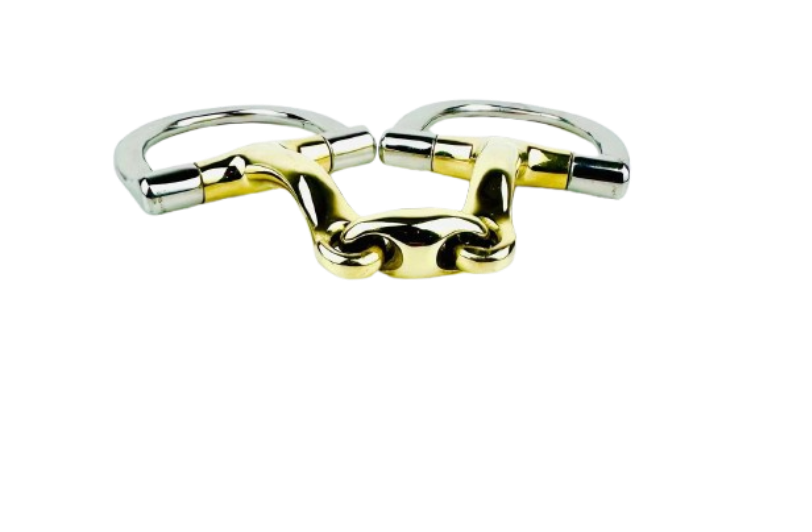 D Ring Snaffle Bit 14mm Curved Turtle Mouth | LOBO UK