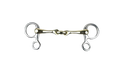Hanging Cheek Snaffle Verbindend Angled | LOBO UK