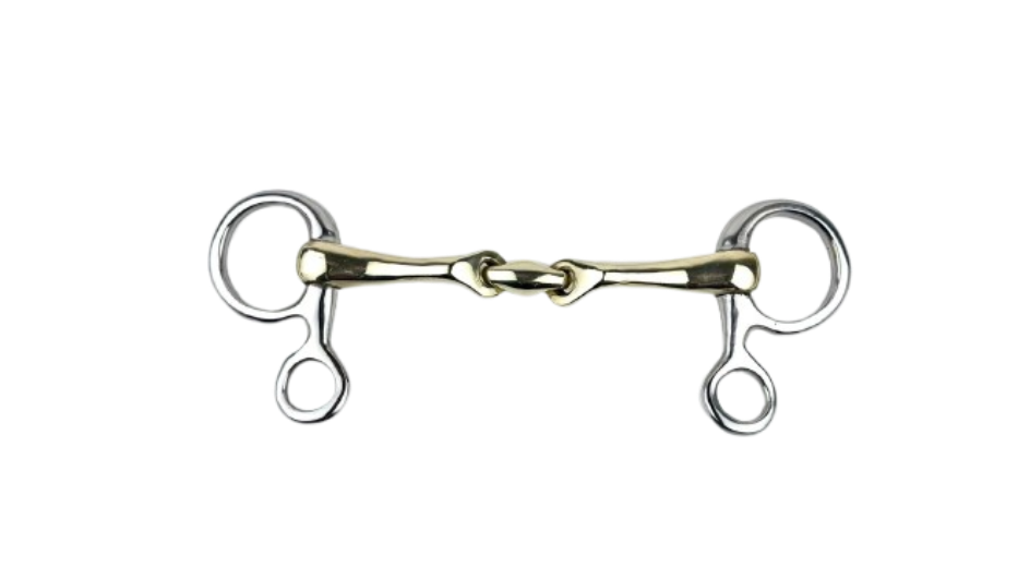 Hanging Cheek Snaffle Verbindend Angled | LOBO UK