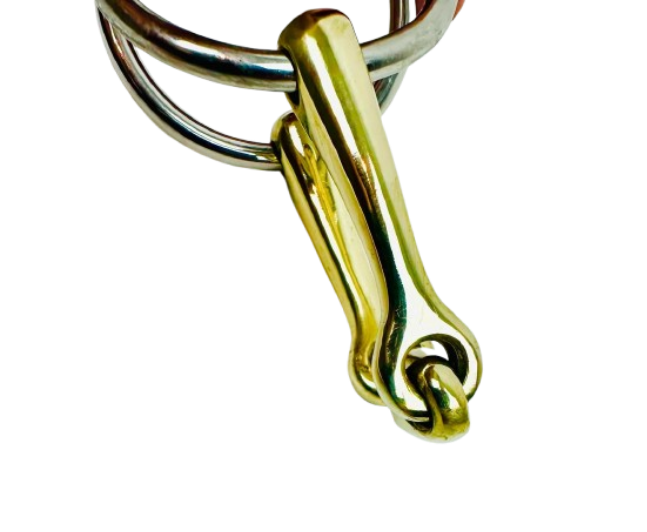 Loose Ring Snaffle 12mm Lozenge Double Jointed | LOBO UK