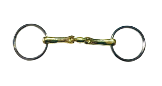 Loose Ring Snaffle 16mm Curved Turtle Top Lozenge | LOBO