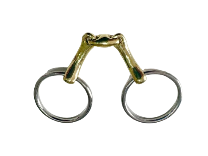 Loose Ring Snaffle 16mm Curved Turtle Top Lozenge | LOBO