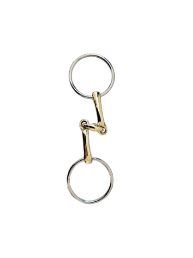 Loose Ring Snaffle Curved Oval Mouth | LOBO UK
