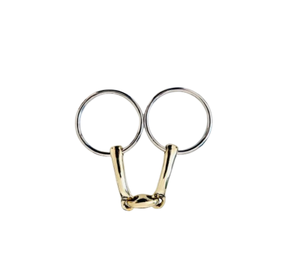 Loose Ring Snaffle Curved Oval Mouth | LOBO UK