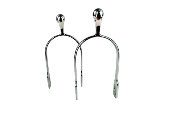Stainless Steel Horse Spurs Roller Ball | LOBO UK
