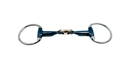 Sweet Iron Eggbutt Snaffle Copper Lozenge | LOBO UK