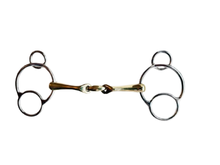 Universal 3 Ring Gag Verbindend Angled | LOBO UK