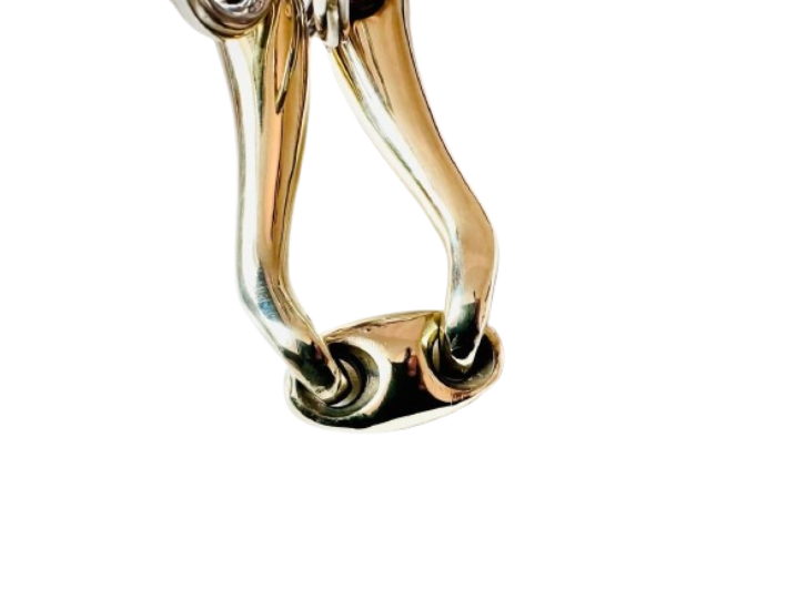 Universal 3 Ring Gag Verbindend Angled | LOBO UK