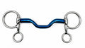 Baucher Hanging Cheek Blue Sweet Iron Ported Snaffle Bit – Lobo Stables