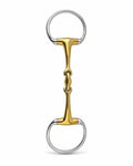 Eggbutt Snaffle Bit Curved Mouthpiece with Lozenge – Lobo Stables