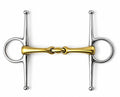 Full Cheek Curved Snaffle Bit (Copper, German Silver & Stainless Steel) – Lobo Stables
