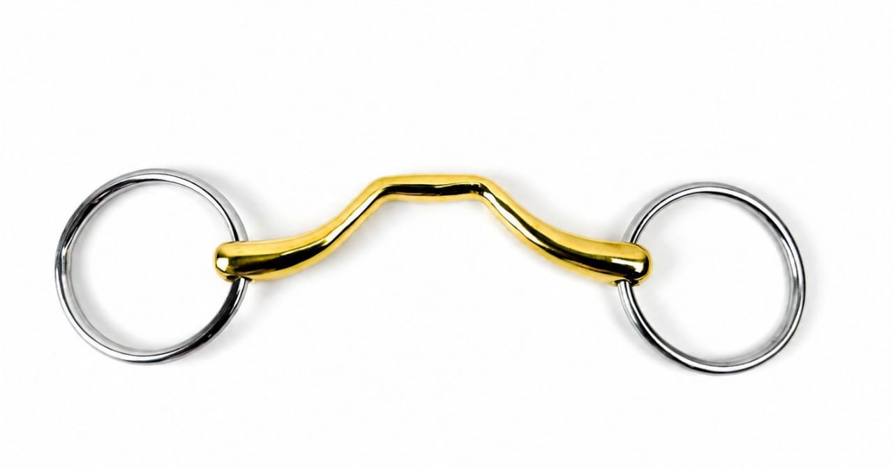 Loose Ring Ported Mouth Snaffle Bit – Lobo Stables
