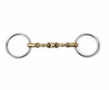 Loose Ring Waterford Snaffle Bit (German Silver & Stainless Steel) – Lobo Stables