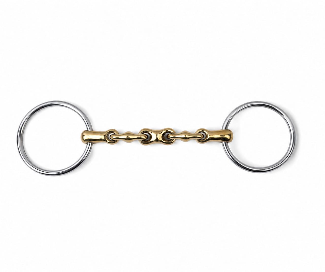 Loose Ring Waterford Snaffle Bit (German Silver & Stainless Steel) – Lobo Stables